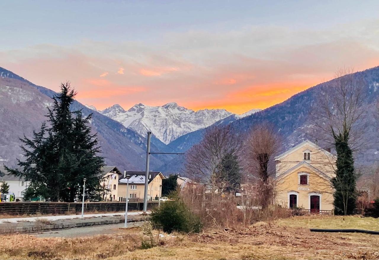 Duplex Du Pailhet, T3 Neuf, Vue Montagne, Parking, Navette Et 2 Velos A Disposition Gratuitement Bagneres-de-Luchon Exterior photo